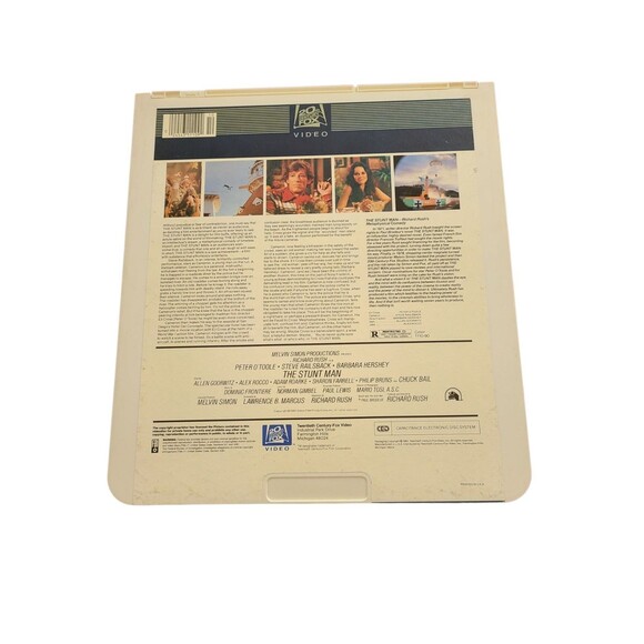 1980s Vintage CED System Video Lot 3 Movie - The Private Eyes, Amateur, Stuntman - Picture 3 of 7